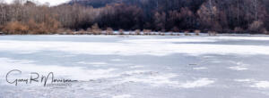 An icy Lake Monroe